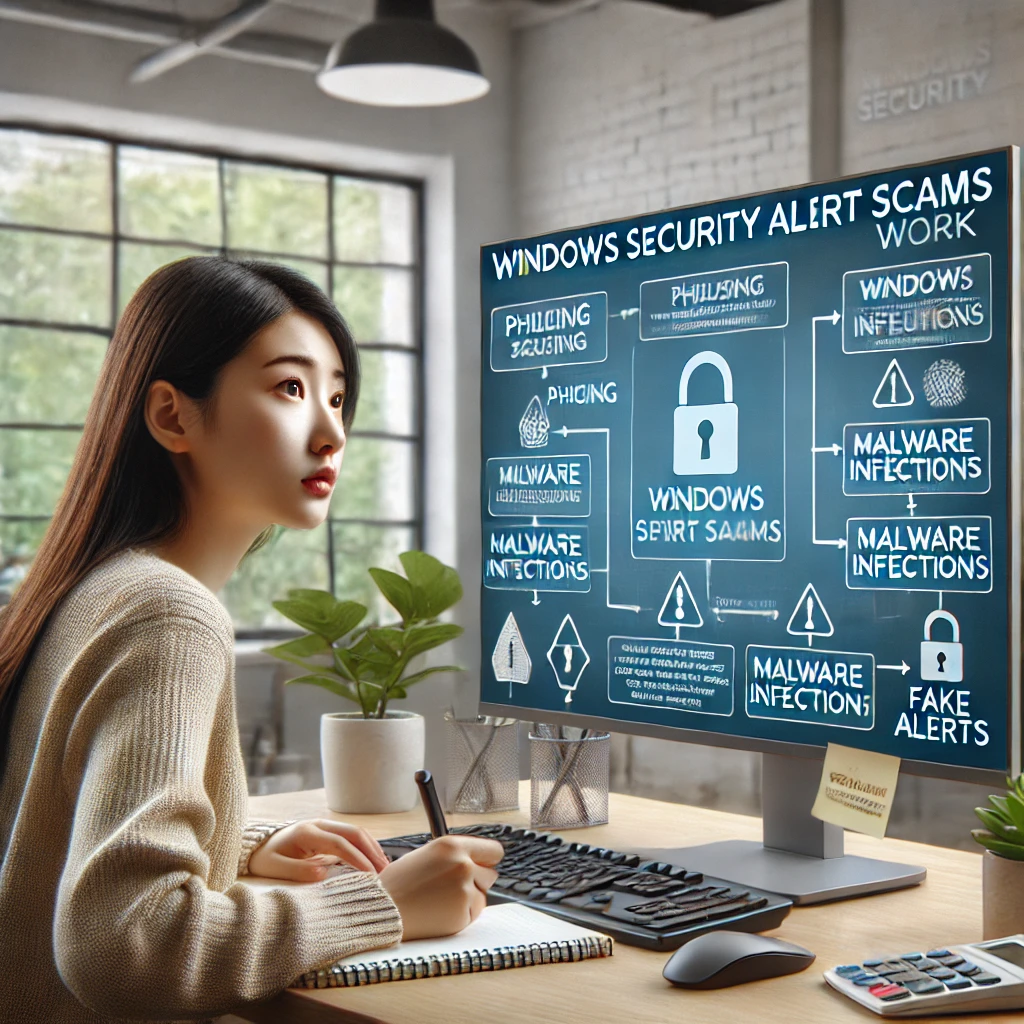 How Windows Security Alert Scams Work