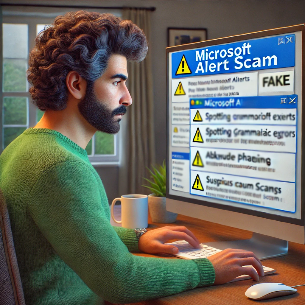 Identifying the Microsoft Alert Scam