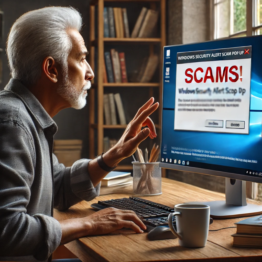 Immediate Steps to Take if You Encounter a Windows Security Alert Scam Pop Up