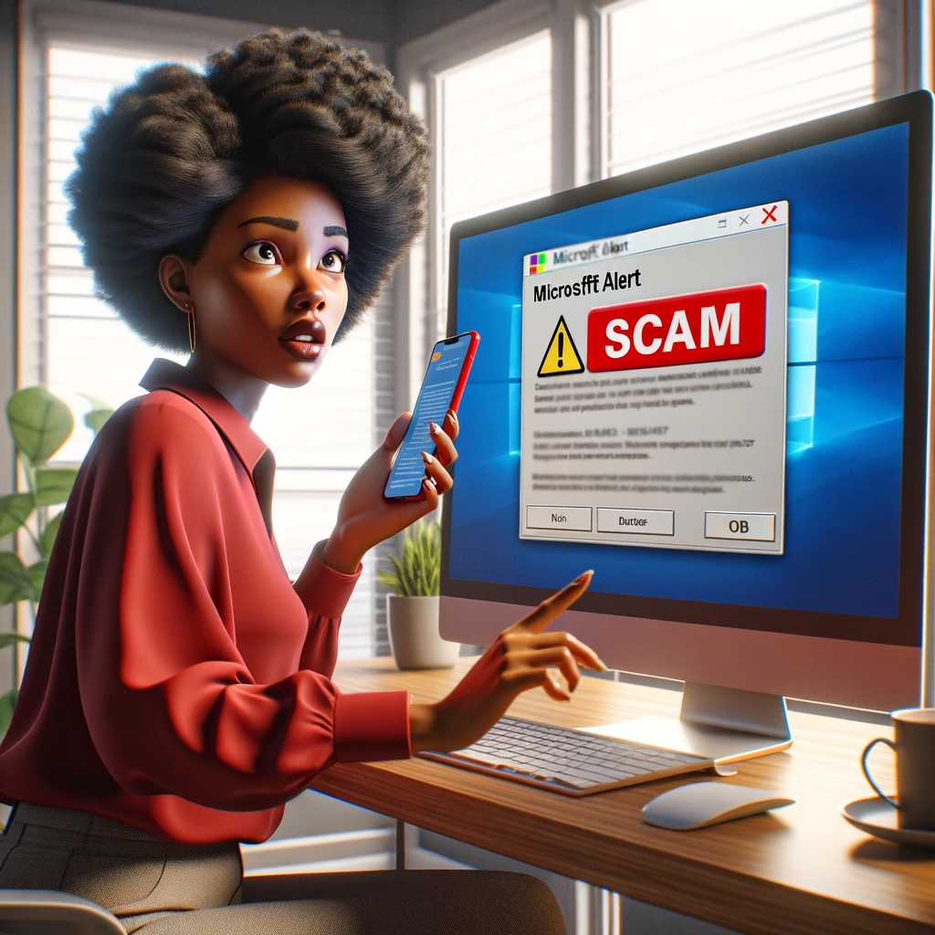 What to Do if You Encounter a Microsoft Alert Scam Pop Up