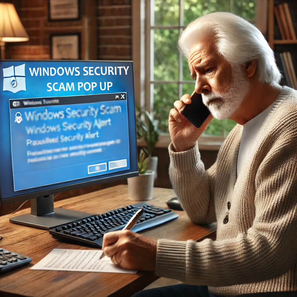 What to Do if You Fall Victim to a Windows Security Scam Pop up